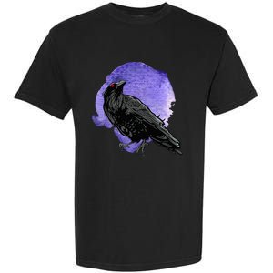 Crow Birds S For Men And Women Raven Garment-Dyed Heavyweight T-Shirt