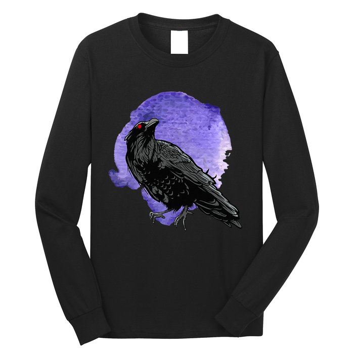 Crow Birds S For Men And Women Raven Long Sleeve Shirt