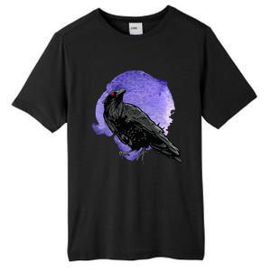 Crow Birds S For Men And Women Raven Tall Fusion ChromaSoft Performance T-Shirt