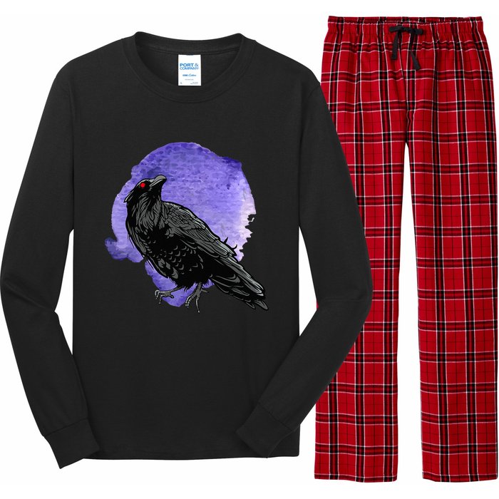 Crow Birds S For Men And Women Raven Long Sleeve Pajama Set