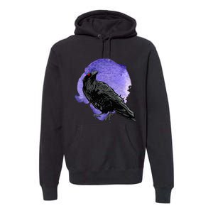 Crow Birds S For Men And Women Raven Premium Hoodie