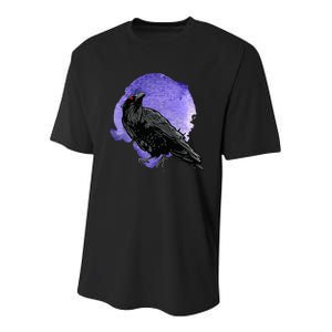 Crow Birds S For Men And Women Raven Youth Performance Sprint T-Shirt