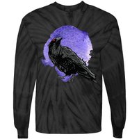 Crow Birds S For Men And Women Raven Tie-Dye Long Sleeve Shirt