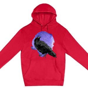 Crow Birds S For Men And Women Raven Premium Pullover Hoodie