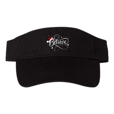 Christmas Believe Santa Claus Believe Christmas Visor