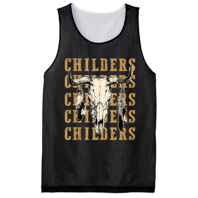 Childers Bull Skull Leopard Cow Skulls Bluegrass Music Mesh Reversible Basketball Jersey Tank