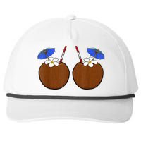 Coconut Bra Summer Season Swimming Beach Lover Snapback Five-Panel Rope Hat