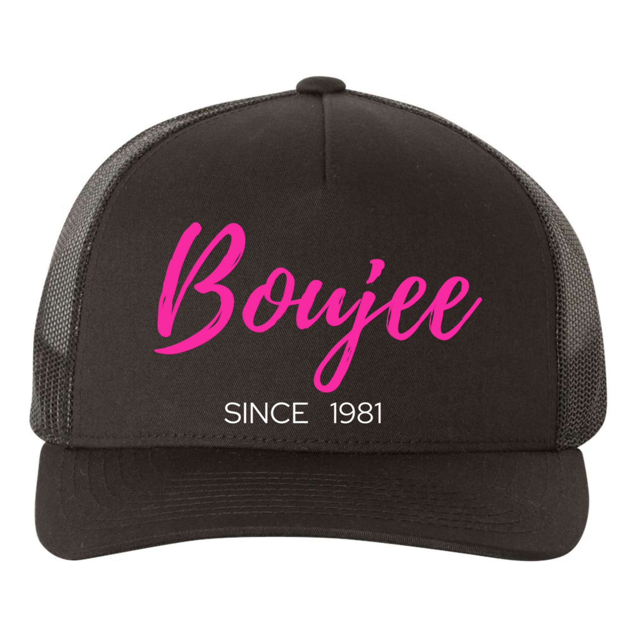Classy Boujee Since 1981 Gift Yupoong Adult 5-Panel Trucker Hat