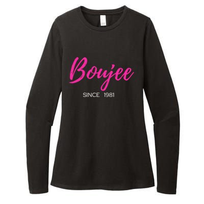 Classy Boujee Since 1981 Gift Womens CVC Long Sleeve Shirt