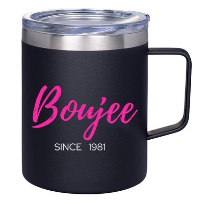 Classy Boujee Since 1981 Gift 12oz Stainless Steel Coffee Mug