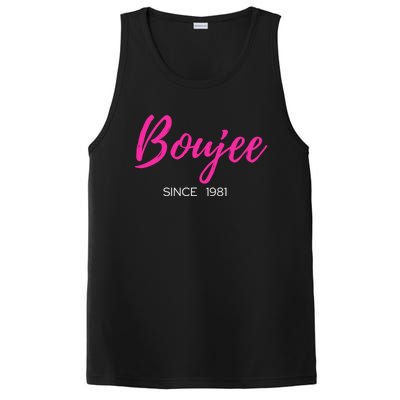 Classy Boujee Since 1981 Gift PosiCharge Competitor Tank