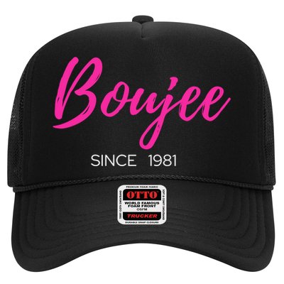 Classy Boujee Since 1981 Gift Trucker Hat