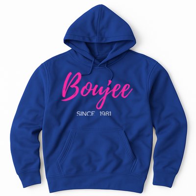 Classy Boujee Since 1981 Gift Hoodie