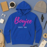 Classy Boujee Since 1981 Gift Hoodie