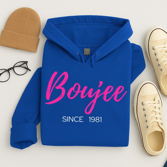Classy Boujee Since 1981 Gift Hoodie