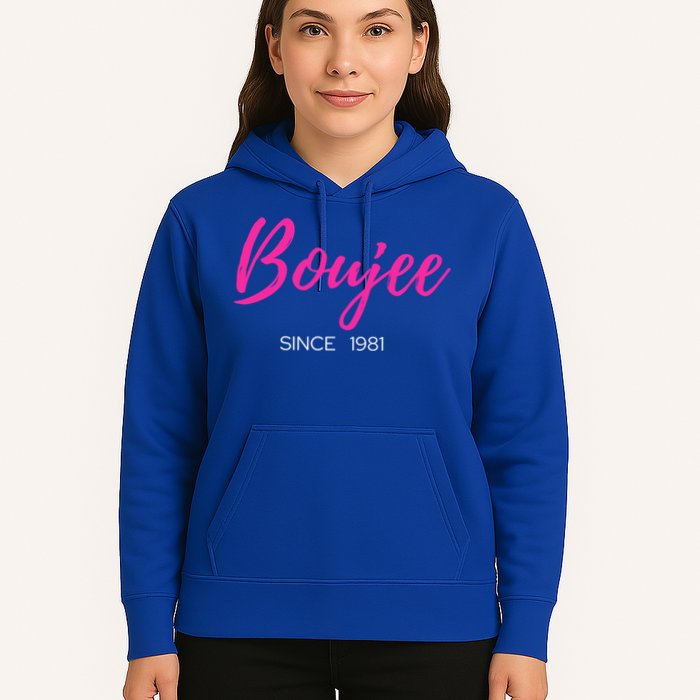Classy Boujee Since 1981 Gift Hoodie