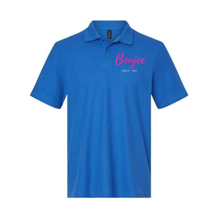 Classy Boujee Since 1981 Gift Softstyle Adult Sport Polo