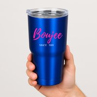 Classy Boujee Since 1981 Gift Tumbler