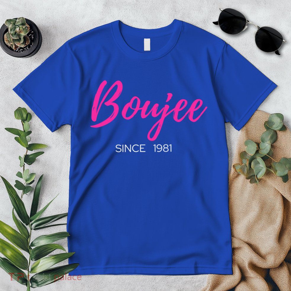 Classy Boujee Since 1981 Gift Premium T-Shirt