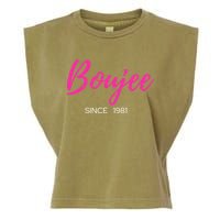 Classy Boujee Since 1981 Gift Garment-Dyed Women's Muscle Tee
