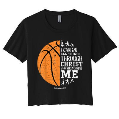 Christian Basketball Shirts Men Religious Women's Crop Top Tee