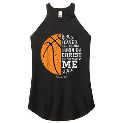 Christian Basketball Shirts Men Religious Women's Perfect Tri Rocker Tank