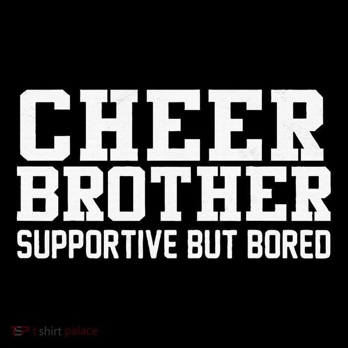 Cheer Brother Supportive But Bored Cheerleader Short Acrylic Beanie