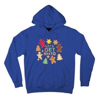 Cookie Baking Team Christmas Gingerbread Xmas Lets Get Baked Hoodie