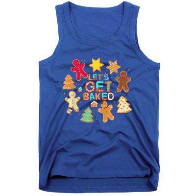 Cookie Baking Team Christmas Gingerbread Xmas Lets Get Baked Tank Top