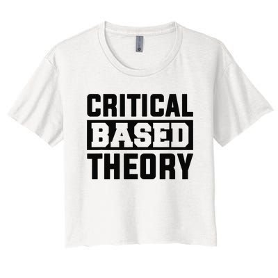 Critical Based Theory Women's Crop Top Tee