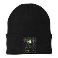 Cute Back To School Alphabet Hi New Kindergarteners Teachers Beanie