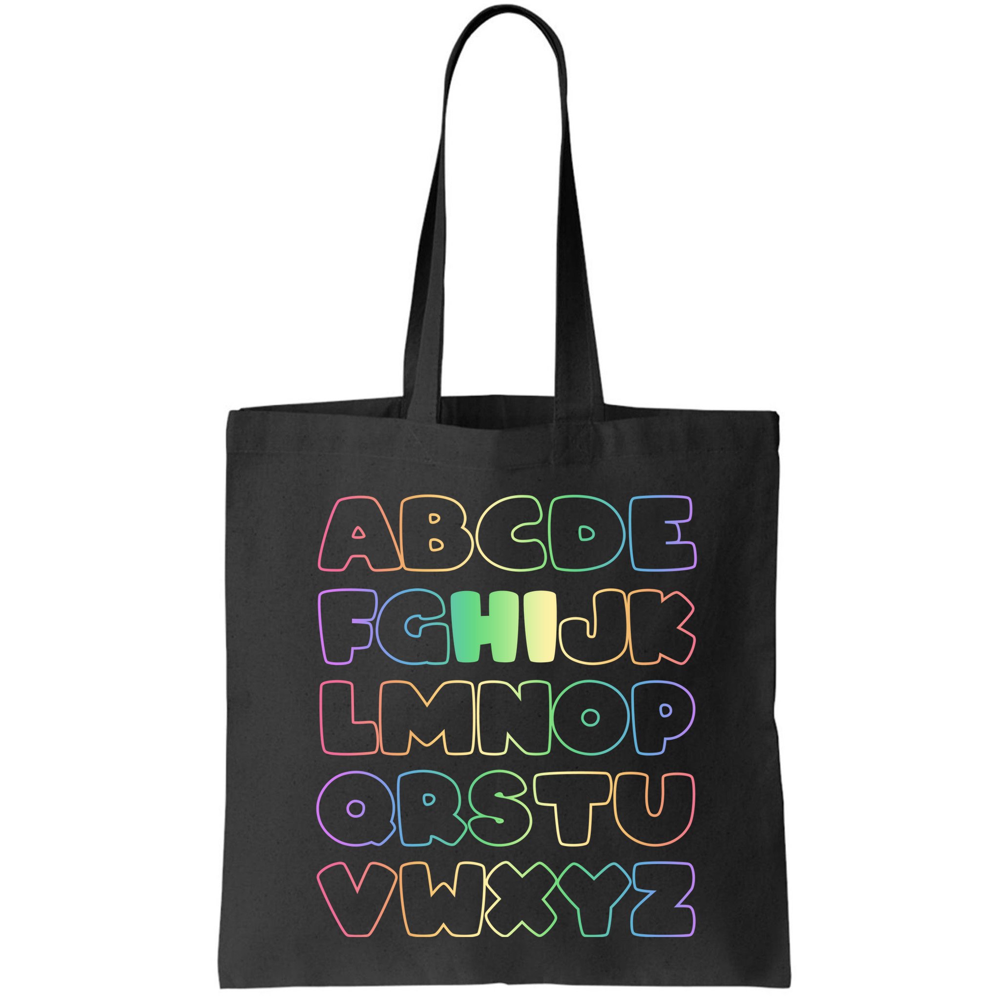 Cute Back To School Alphabet Hi New Kindergarteners Teachers Bag