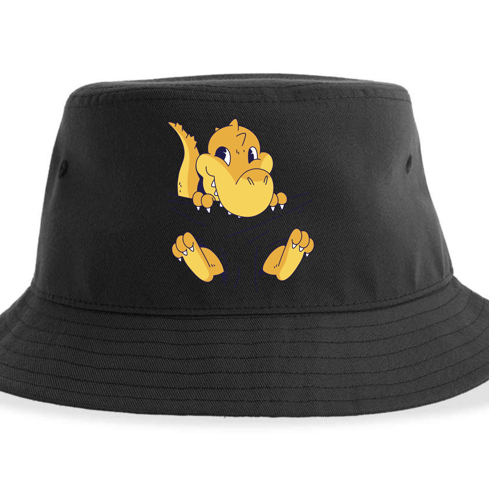Carrying Baby T Rex Sustainable Bucket Hat
