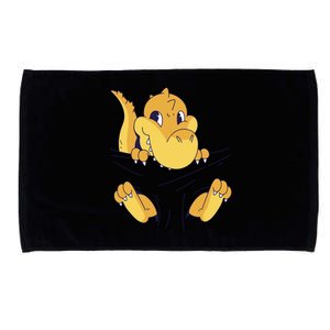 Carrying Baby T Rex Microfiber Hand Towel