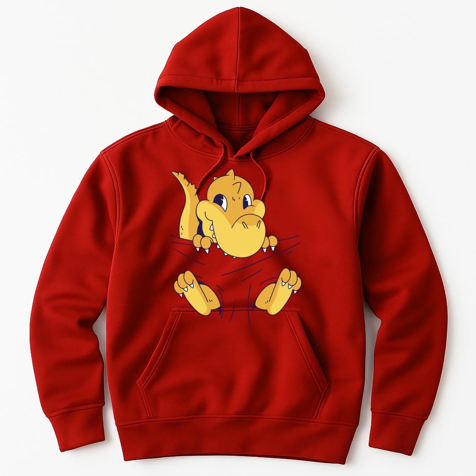 Carrying Baby T Rex Hoodie
