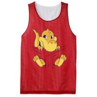 Carrying Baby T Rex Mesh Reversible Basketball Jersey Tank