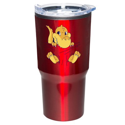 Carrying Baby T Rex Tumbler