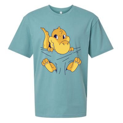 Carrying Baby T Rex Sueded Cloud Jersey T-Shirt