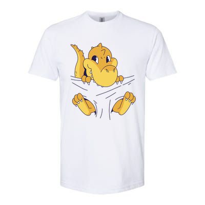 Carrying Baby T Rex Softstyle® CVC T-Shirt