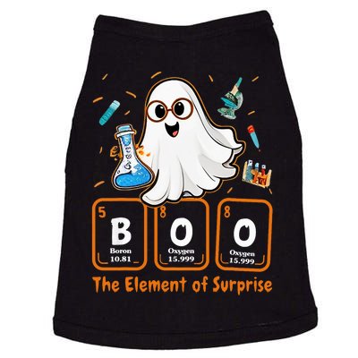 Chemistry Boo The Element Of Surprise Funny Periodic Table Doggie Tank