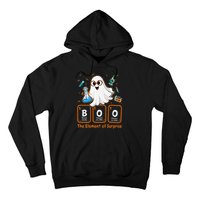 Chemistry Boo The Element Of Surprise Funny Periodic Table Hoodie