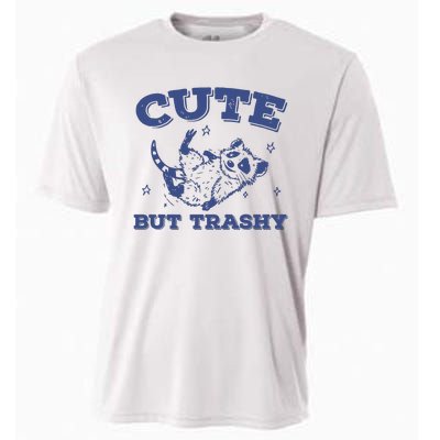 Cute But Trashy Vintage Retro 90s Possum Cooling Performance Crew T-Shirt