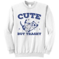 Cute But Trashy Vintage Retro 90s Possum Sweatshirt