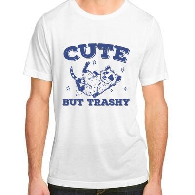 Cute But Trashy Vintage Retro 90s Possum Adult ChromaSoft Performance T-Shirt