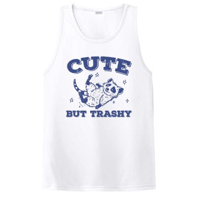 Cute But Trashy Vintage Retro 90s Possum PosiCharge Competitor Tank