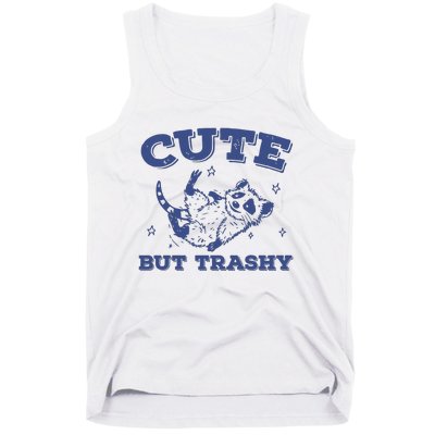 Cute But Trashy Vintage Retro 90s Possum Tank Top