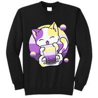 Cat Boba Tea Bubble Tea Anime Kawaii Neko Sweatshirt