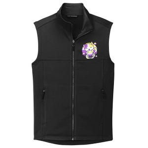 Cat Boba Tea Bubble Tea Anime Kawaii Neko Collective Smooth Fleece Vest