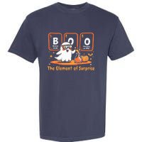 Chemistry Boo The Element Of Surprise Cute Chemist Halloween Garment-Dyed Heavyweight T-Shirt