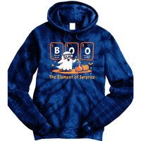 Chemistry Boo The Element Of Surprise Cute Chemist Halloween Tie Dye Hoodie